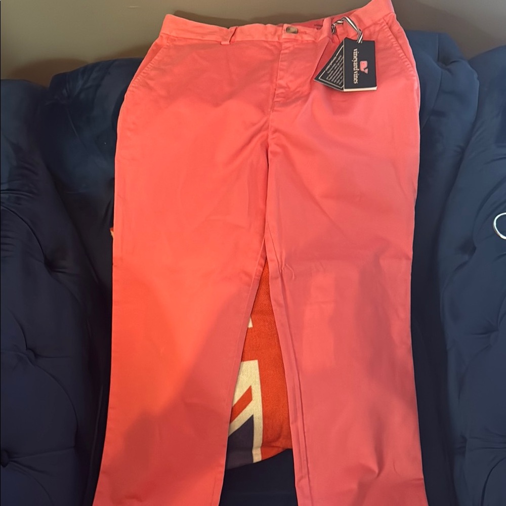 Vineyard Vines Coral Chino Trousers